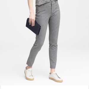 Banana Republic Sloan— textured grey pant